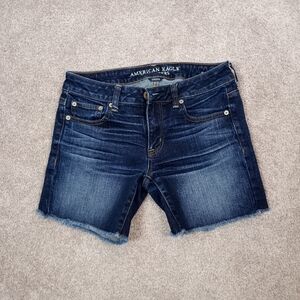 American Eagle Boy Midi Jean Shorts!